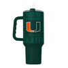 Miami Hurricanes Tumbler 40oz Powder Coat Replay - Logo Brands