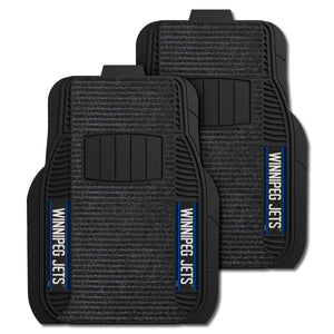 Fanmats - NHL - Winnipeg Jets 2-pc Deluxe Car Mat Set 21''x27''