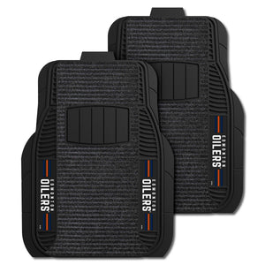Fanmats - NHL - Edmonton Oilers 2-pc Deluxe Car Mat Set 21''x27''