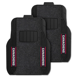 Fanmats - NHL - Montreal Canadiens 2-pc Deluxe Car Mat Set 21''x27''