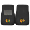 Fanmats - NHL - Chicago Blackhawks 2-pc Embroidered Car Mat Set 17''x25.5''