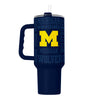 Michigan Wolverines Tumbler 40oz Powder Coat Replay - Logo Brands