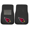 Fanmats - NFL - Arizona Cardinals 2-pc Embroidered Car Mat Set 17''x25.5''