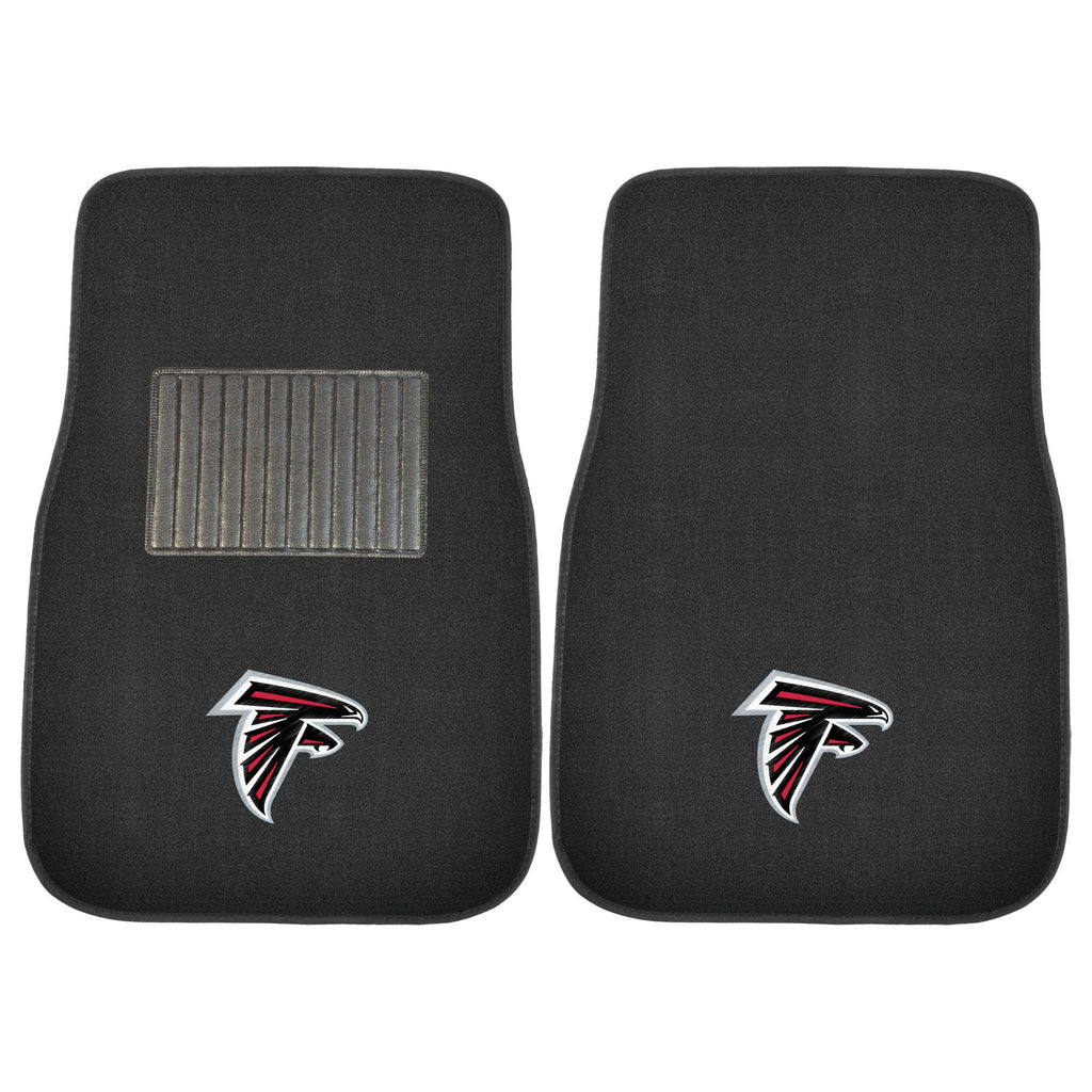 Fanmats - NFL - Atlanta Falcons 2-pc Embroidered Car Mat Set 17''x25.5''
