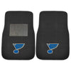 Fanmats - NHL - St. Louis Blues 2-pc Embroidered Car Mat Set 17''x25.5''