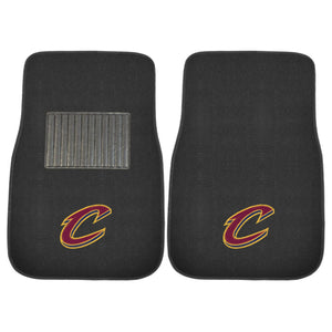 Fanmats - NBA - Cleveland Cavaliers 2-pc Embroidered Car Mat Set 17''x25.5''