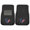 Fanmats - NFL - Houston Texans 2-pc Embroidered Car Mat Set 17''x25.5''