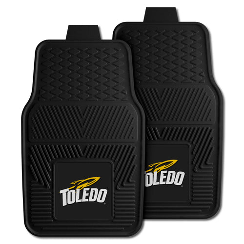 Fanmats - University of Toledo 2-pc Vinyl Car Mat Set 17''x27''