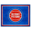Fanmats - NBA - Detroit Pistons 8x10 Rug 87''x117''