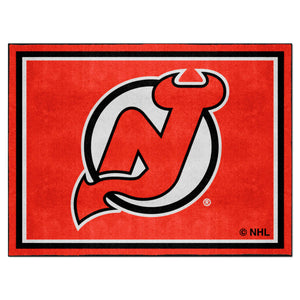 Fanmats - NHL - New Jersey Devils 8x10 Rug 87''x117''
