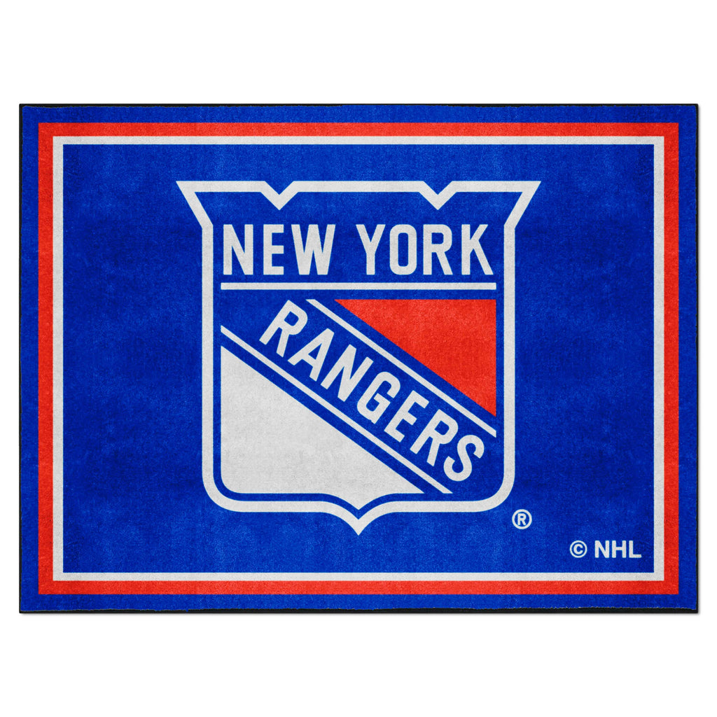 Fanmats - NHL - New York Rangers 8x10 Rug 87''x117''
