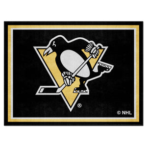 Fanmats - NHL - Pittsburgh Penguins 8x10 Rug 87''x117''
