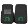 Fanmats - University of Oregon 2-pc Embroidered Car Mat Set 17''x25.5''