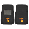 Fanmats - University of Southern California 2-pc Embroidered Car Mat Set 17''x25.5''