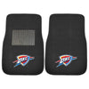 Fanmats - NBA - Oklahoma City Thunder 2-pc Embroidered Car Mat Set 17''x25.5''