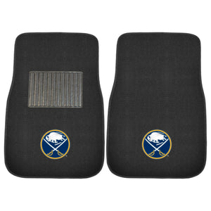 Fanmats - NHL - Buffalo Sabres 2-pc Embroidered Car Mat Set 17''x25.5''