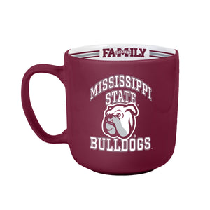 Mississippi State Bulldogs Coffee Mug 15oz Stripe Design - Logo Brands