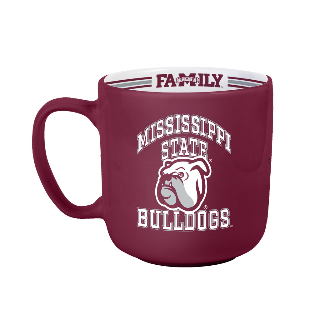 Mississippi State Bulldogs Coffee Mug 15oz Stripe Design - Logo Brands
