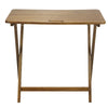 American Trails Arizona Folding Table with Solid American Red Oak