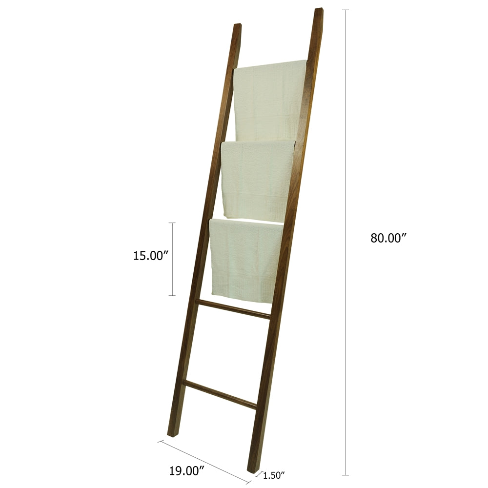 American Trails Decorative Ladder with Solid Walnut