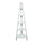 5-Shelf Corner Ladder Bookcase - White - Casual Home
