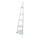 5-Shelf Corner Ladder Bookcase - White - Casual Home
