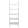 5-Shelf Ladder Bookcase-White - Casual Home