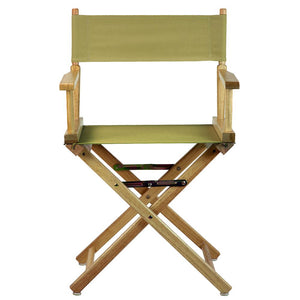18'' Director's Chair Natural Frame-Olive Canvas - Casual Home