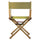 18'' Director's Chair Natural Frame-Olive Canvas - Casual Home