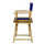 18'' Director's Chair Natural Frame-Royal Blue Canvas - Casual Home