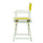 18'' Director's Chair White Frame-Yellow Canvas - Casual Home