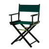 18'' Director's Chair Black Frame-Hunter Green Canvas - Casual Home