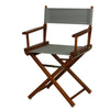 18'' Director's Chair Honey Oak Frame-Gray Canvas - Casual Home