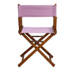 18'' Director's Chair Honey Oak Frame-Pink Canvas - Casual Home