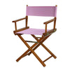 18'' Director's Chair Honey Oak Frame-Pink Canvas - Casual Home