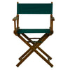 18'' Director's Chair Honey Oak Frame-Hunter Green Canvas - Casual Home