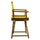 18'' Director's Chair Honey Oak Frame-Gold Canvas - Casual Home