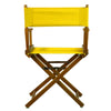18'' Director's Chair Honey Oak Frame-Gold Canvas - Casual Home