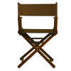 18'' Director's Chair Honey Oak Frame-Brown Canvas - Casual Home