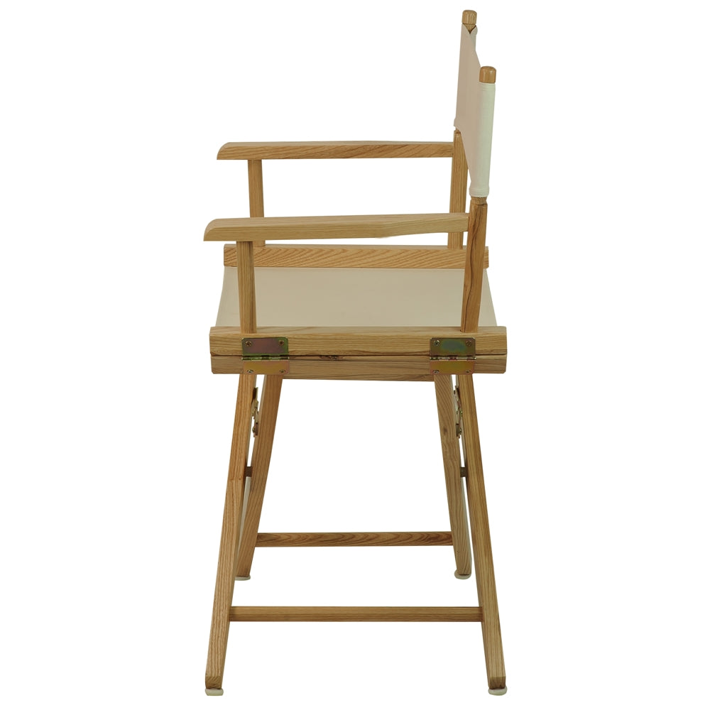 American Trails Extra-Wide Premium 18''  Directors Chair Natural Frame W/Natural Color Cover