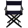 American Trails Extra-Wide Premium 18''  Directors Chair Black Frame W/Navy Color Cover