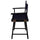 American Trails Extra-Wide Premium 18''  Directors Chair Black Frame W/Navy Color Cover