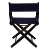 American Trails Extra-Wide Premium 18''  Directors Chair Black Frame W/Navy Color Cover