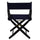 American Trails Extra-Wide Premium 18''  Directors Chair Black Frame W/Navy Color Cover