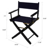 American Trails Extra-Wide Premium 18''  Directors Chair Black Frame W/Navy Color Cover