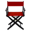 American Trails Extra-Wide Premium 18''  Directors Chair Black Frame W/Red Color Cover