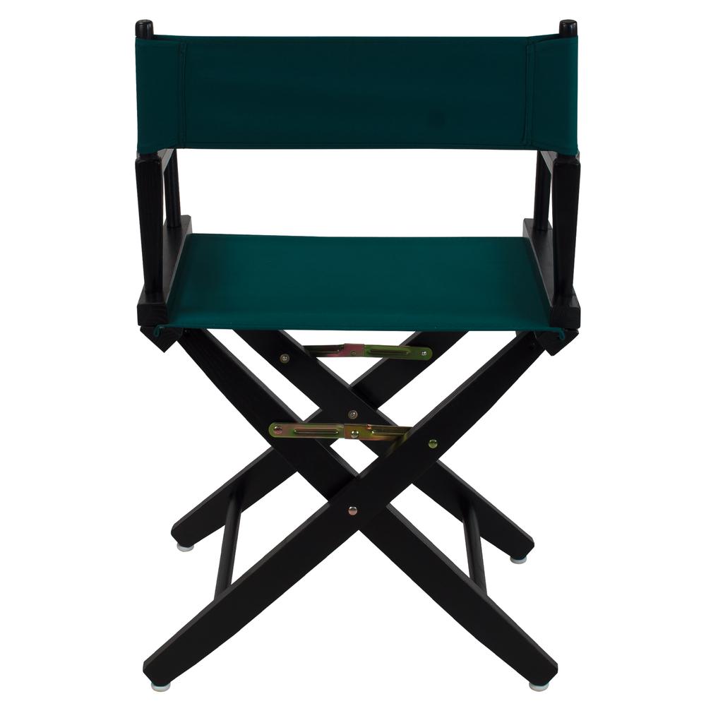 American Trails Extra-Wide Premium 18''  Directors Chair Black Frame W/Hunter Green Color Cover