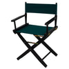American Trails Extra-Wide Premium 18''  Directors Chair Black Frame W/Hunter Green Color Cover