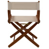 American Trails Extra-Wide Premium 18''  Directors Chair Mission Oak Frame W/Natural Color Cover