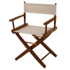American Trails Extra-Wide Premium 18''  Directors Chair Mission Oak Frame W/Natural Color Cover